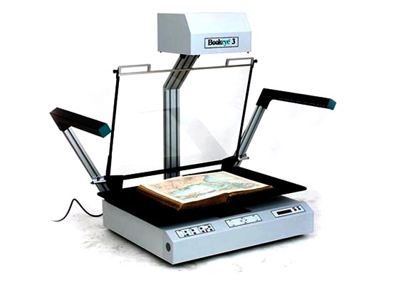 The Image Access Bookeye 3 - R2 Scanner scans up to 25 by 20 inch documents in five seconds. The Image Access Bookeye 3 - R2 Scanner has a motorised book cradle with an integrated glass plate. Network scanning is available via your web browser.
                        <br>
                        <small><b>Features:</b>  600x400dpi optical, A2+ Color, Integrated motor driven book cradle for book spines up to 90mm, foot switch, glass plate, BCS software, 1000 MBit TPC/IP, for Windows,</small>