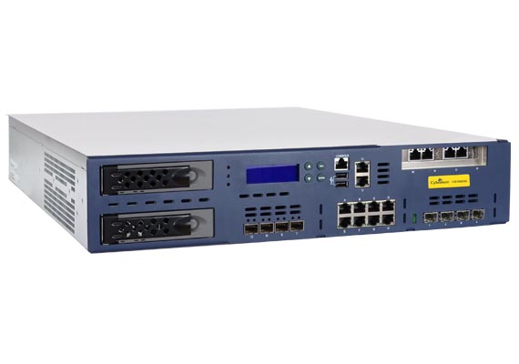 <small><b>Specifications:</b> 14 Copper GbE Ports, 4 1GbE SFP (Mini GBIC) Ports, 4 10GbE SFP (Mini GBIC) Ports, Console Ports (RJ45), 2 USB Ports, Configurable Internal/DMZ/WAN Ports</small>
                                <br>
                                <small><b>System Performance:</b> 40,000 Firewall Throughput (UDP) (Mbps), 28,000 Firewall Throughput (TCP) (Mbps), 200,000 New sessions/second, 8,100,000 Concurrent sessions, 8,000 IPSec VPN Throughput (Mbps), 4,500 No. of IPSec Tunnels, 1,000 SSL VPN Throughput (Mbps), 2,000 WAF Protected Throughput (Mbps), 6,000 Anti-Virus Throughput (Mbps), 8,000 IPS Throughput (Mbps)</small>
