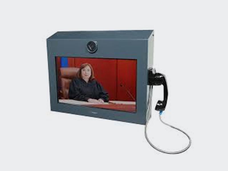 Government agencies and corrections facilities need to provide citizens services and protect public safety. The Polycom RealPresence VideoProtect 500 solution is a safe, secure videoconferencing solution that delivers local services to citizens no matter where they are located, and minimizes the need to transport inmates for court appearances, arraignments and other judicial interactions.
Key Benefits of the RealPresence VideoProtect 500 include: Ruggedized wall-mountable enclosure for use in high traffic public, Easy operation with automated call scenario functionality, Multiple visitation and arraignment applications possible with handset or hands-free options and In-person experience with high-definition video conferencing up to 1080p resolution.