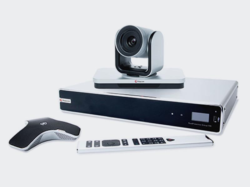 RealPresence Group 310, 500 or 700, combining great video experiences and a new breakthrough simple interface with the broadest interoperability and lowest total cost of ownership of any video collaboration system. Polycom RealPresence Group Series is the engine that drives enterprise-grade video, voice and collaboration experiences, accelerating decision-making and fostering innovation. Only Polycom delivers video collaboration experiences that bring users closer together and drive meaningful conversation for geographically dispersed teams.