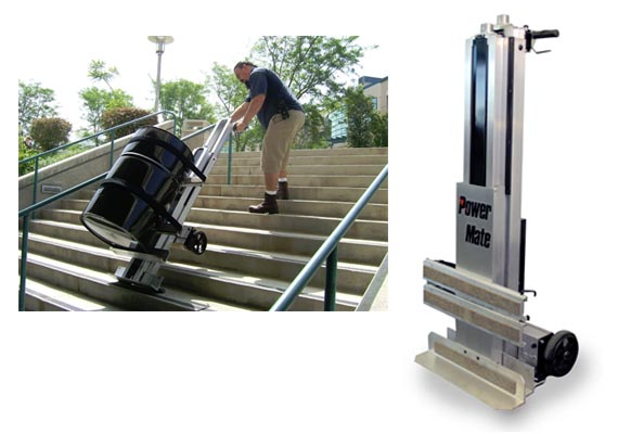 The PowerMate LE-1 is our 'stacker' PowerMate and is unique in the PowerMate lineup. The LE-1 has two drive screws instead of one which provides distinct advantages for certain applications as the toe plate can move up and down along the frame.
                        <br>
                        <small><b>Specification:</b>  Height: 60 inches, 184 lbs. weight, Lifting capacity: 700 lbs., Lifting height: 40 inches, Frame: Extruded Aluminum, Battery Life: On a single charge, can move a 500 lb. load up and down 20 flights of stairs. </small>.