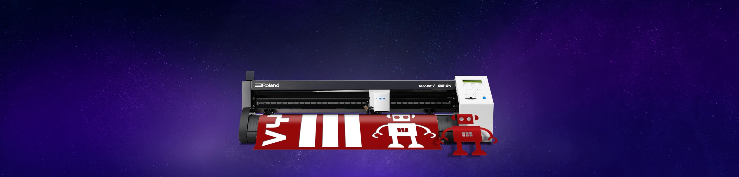 Roland CAMM-1 GS-24 desktop vinyl cutter