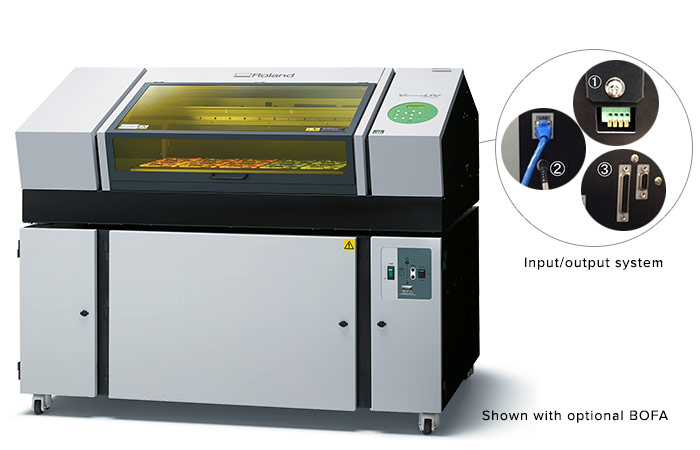 VersaUV LEF-300 Input/Output system