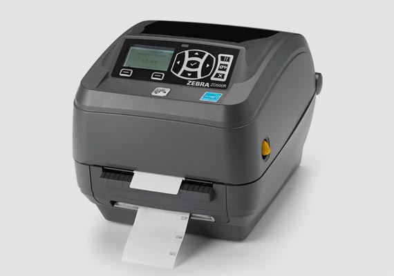 Zebra’s G-Series™ GX™ and ZD500™ desktop printers provide the fastest print speeds with the widest range of cutting-edge features and options, including Ethernet and an LCD screen with Wireless or Bluetooth®. Extended media handling capabilities include peel and present, precision cutter for labels, receipts and tags, and linerless labels.
                                <br>
                                <small><b>USED FOR:</b> High Resolution Label Printing, Light Manufacturing, Hospitality, Retail Inventory Labeling</small>