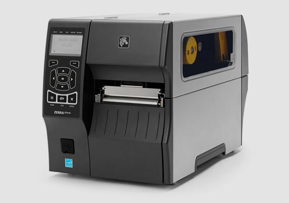 The ZT400 Series is designed for durable, reliable printing in tough environments. Loaded with advanced features, RFID capabilities and Zebra’s Link-OS environment, the ZT400 is ideal for a wide array of applications.
                                <br>
                                <small><b>USED FOR:</b> Asset Management, Cross Docking, Inventory Management, Lab Sample Tracking, Receiving/Shipping, Reverse Logistics, Work-in-Process Tracking, Compliance Labeling, Information Labels, Medical Record Labeling, Order Labeling, Prescription Labeling, Quality Control</small>
