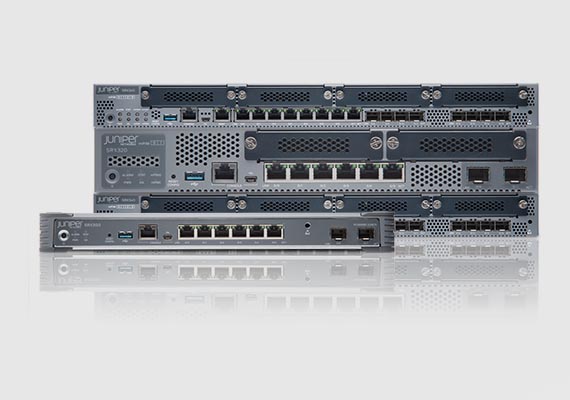 The SRX300 line of services gateways delivers a next-generation networking and security solution that helps you support the changing needs of your cloud-enabled enterprise network. Whether you’re rolling out new services and applications across multiple locations, connecting to the cloud, or improving operational efficiency, the SRX300 line provides scalable, secure, and easy-to-manage connectivity.
                                <br>
                                <small><b>Features:</b> Network segmentation allows you to tailor polices for zones, VLANs, and IPsec VPNs, and you can use virtual routers for internal, external, and DMZ subgroups, Next-generation firewall capabilities protect and improve the user and application experience, Integrated UTM capabilities allow site-specific security settings, Easy-to-use on-box GUI enables individual device management, On- and off-box automation capabilities and centralized network security management simplify deployment and maintenance across geographically dispersed locations.</small>