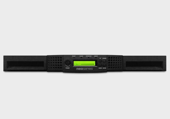 The NEOs StorageLoader brings easy, affordable high-capacity backup and archive capability to small office environments on a limited budget. Packing up to 120TB in a compact 1u form factor, the NEOs StorageLoader combines ease-of-use features and dependable operation to make efficient, cost-effective offline storage a reality for the most budget-challenged business. The simplicity of the NEOs StorageLoader also makes it an ideal solution for remote office locations looking to reliably protect important data and move it offsite. And if your current data protection strategy involves copying/moving data to a single, desktop tape drive or a tape drive contained in your server, NEOs StorageLoader provides the convenience and reliability of automated data backup, making NEOs StorageLoader the ideal 1st step into automated backup and archive.