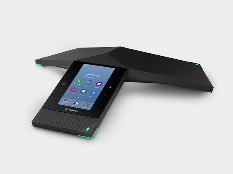 Polycom RealPresence Trio 8800 delivers the best ever audio experience from the huddle room to the boardroom - making every conversation, every spoken word just that much clearer. Not only does RealPresence Trio break through the sound barrier by providing the most amazing sound quality, but it also redefines the category by serving as the smart hub for your group collaboration and bringing easy-to-use, no-compromise visual collaboration to spaces that were previously cost prohibitive. Polycom RealPresence Trio is the only modular smart hub in the market today and your expectations of group collaboration will be forever changed. Modular in design and priced right for mass deployment, RealPresence Trio is perfect for any size group.